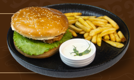 Бургер с курицей