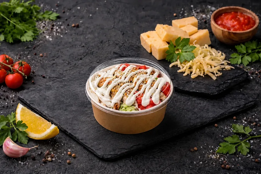 Мини Chicken-Rice Bowl