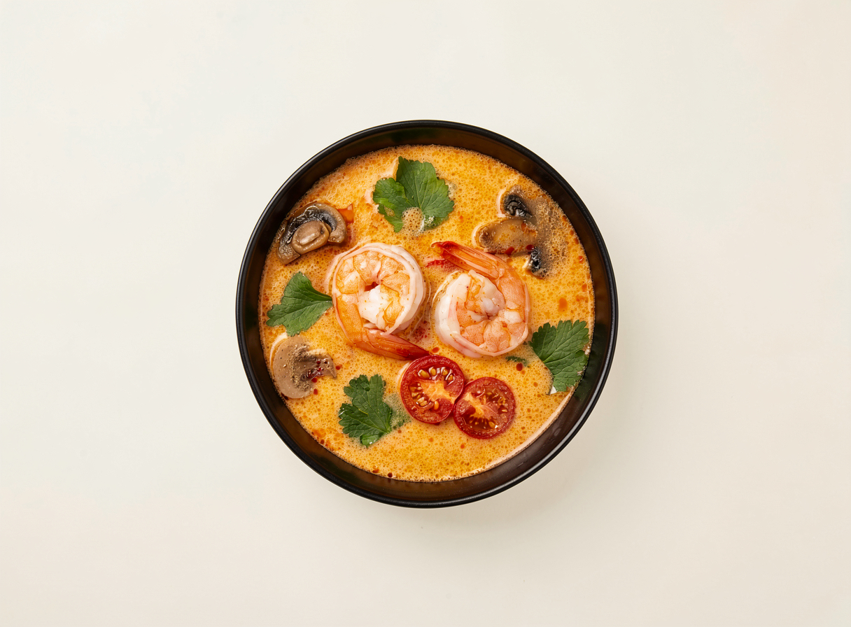 Суп Том Ям с креветками