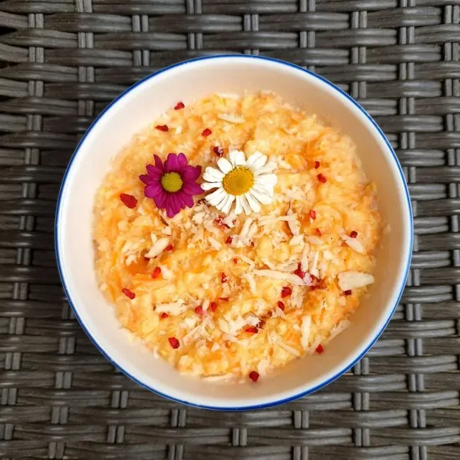 Каша Рисовая с Карамелью и Арахисом